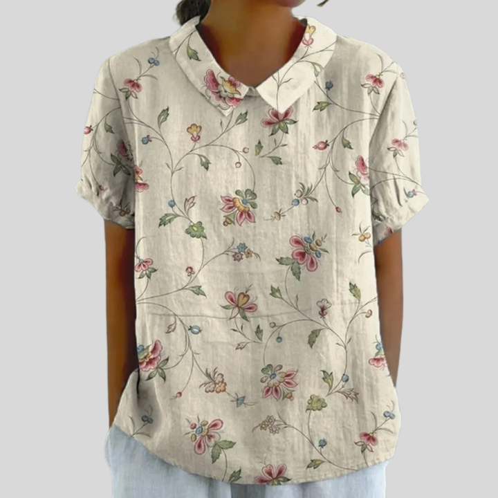 Thérèse, Blusa Floral Delicada de Zelira