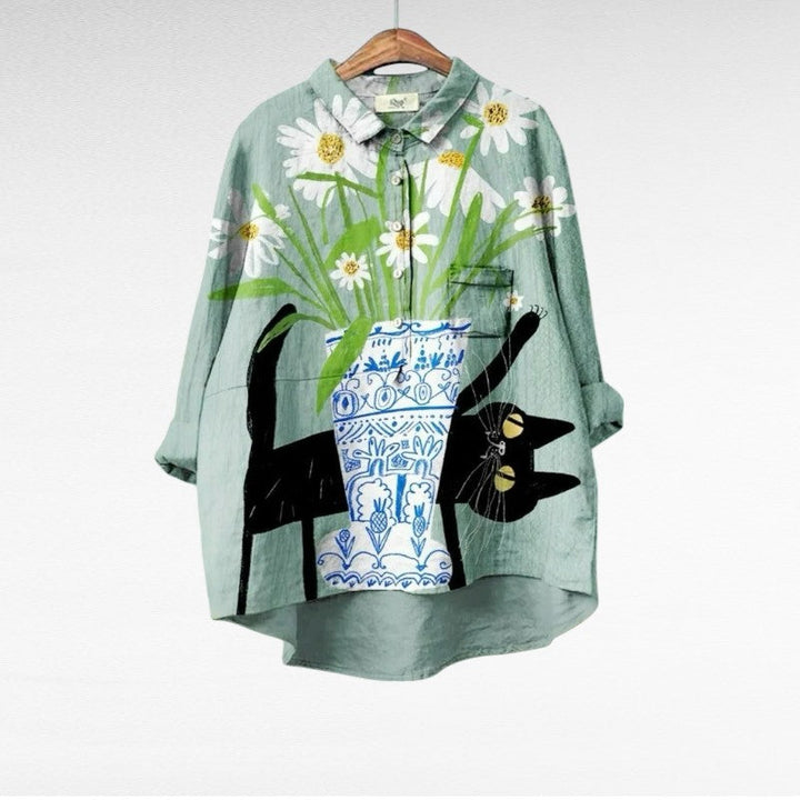 Alicé, Blusa Artística Poética de Zelira