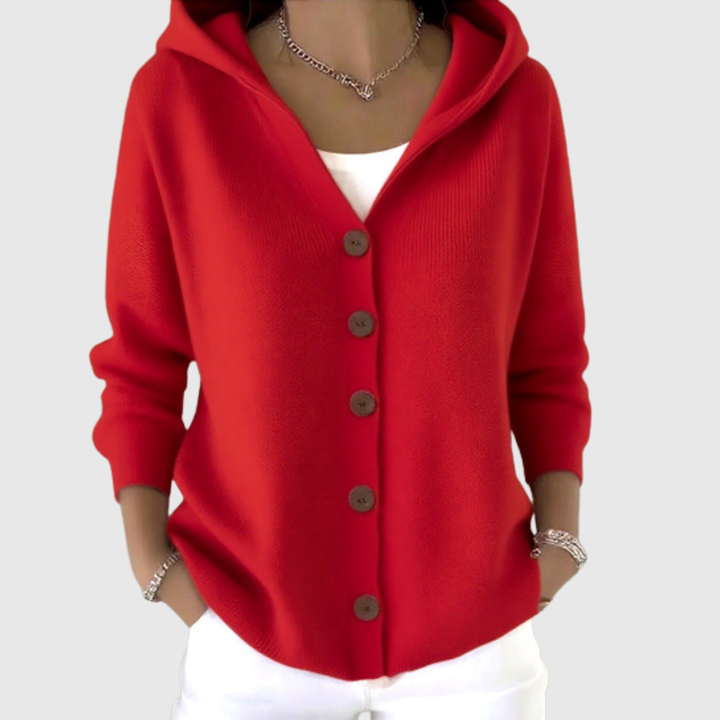 Giuseppa, Chaqueta de punto con capucha de Zelira