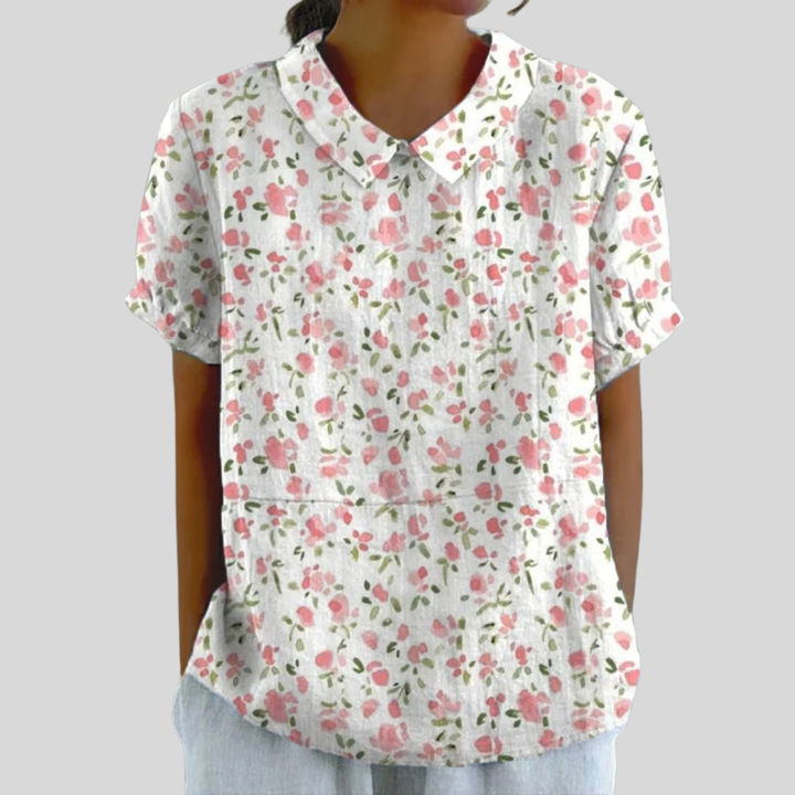 Juliette, Blusa Flores Miniatura de Zelira