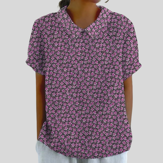 Léonie | Blusa Micro-Floreada