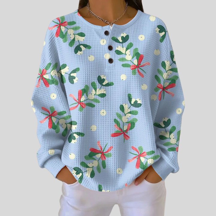 Sudadera Estampado Navideño