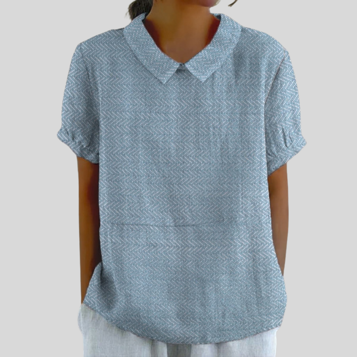 Mathilde, Blusa Motivo Texturizado de Zelira