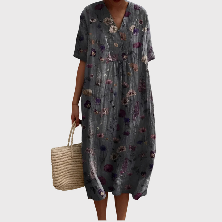Sabella, Vestido de verano ligero de manga corta de Zelira