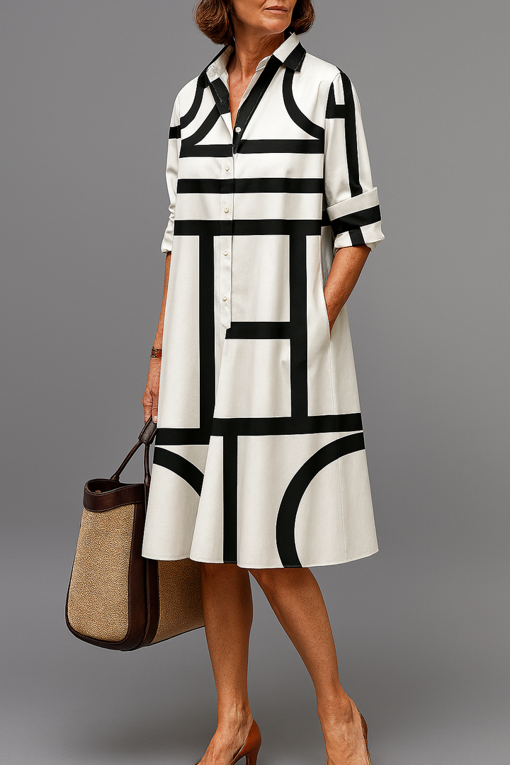 Ellie, Vestido midi cuidado y con estilo de Zelira