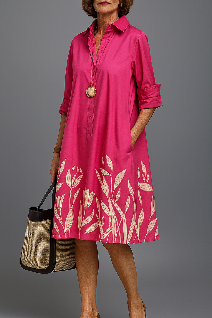 Grace, Vestido midi cuidado y con estilo de Zelira