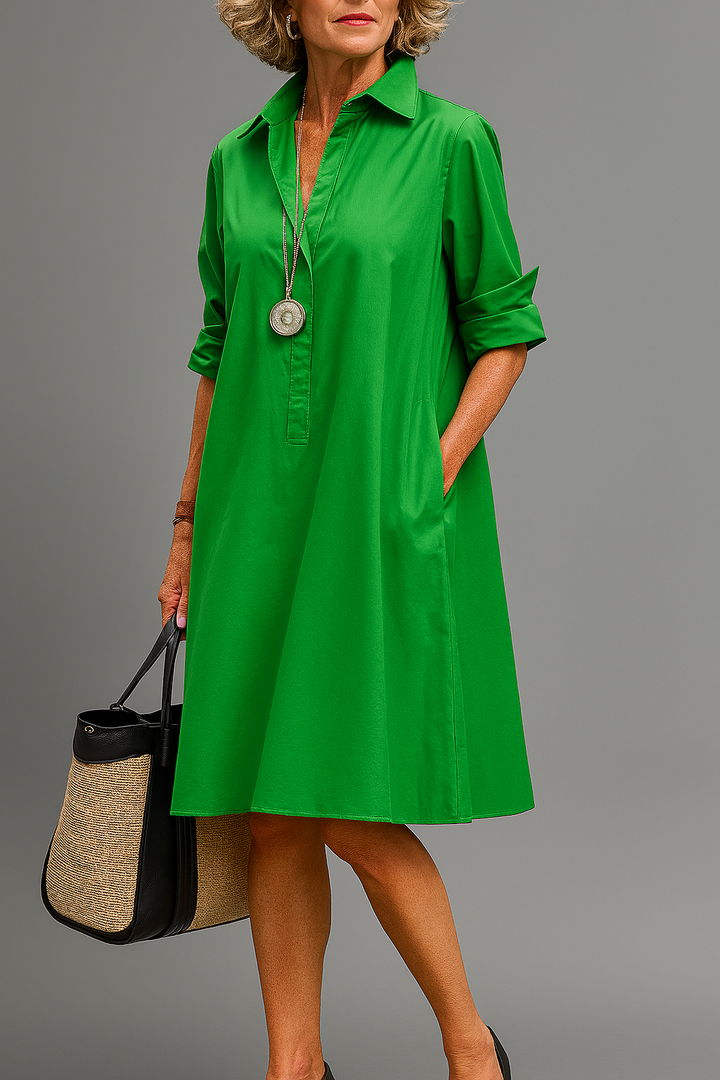Riley, Vestido midi cuidado y con estilo de Zelira
