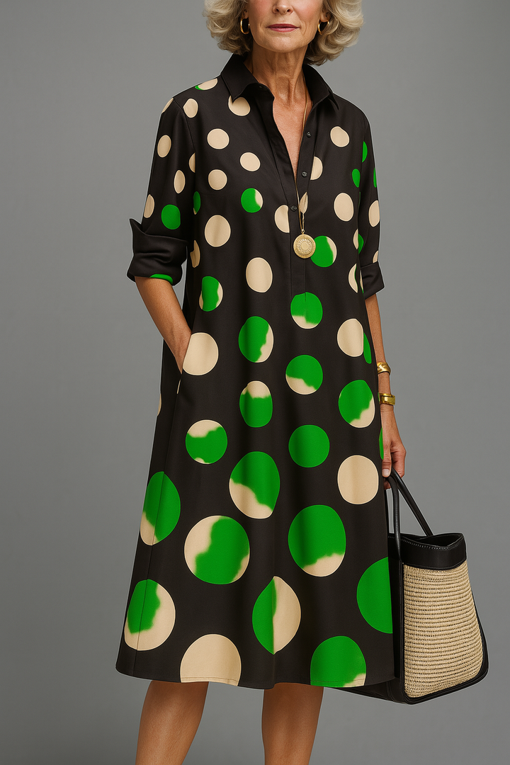 Naomi, Vestido midi cuidado y con estilo de Zelira
