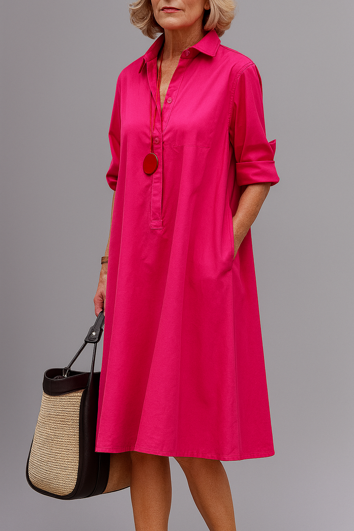 Chloe, Vestido midi cuidado y con estilo de Zelira