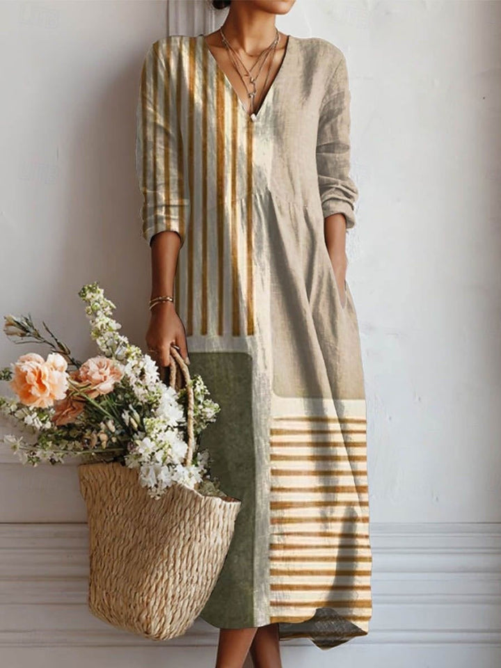 Dilara, Vestido primaveral elegante y sin esfuerzo de Zelira