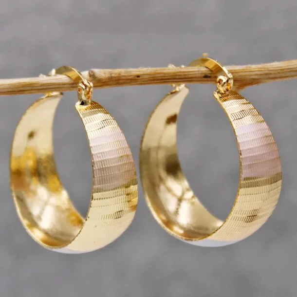 Pendientes de oro de lujo - Zelira