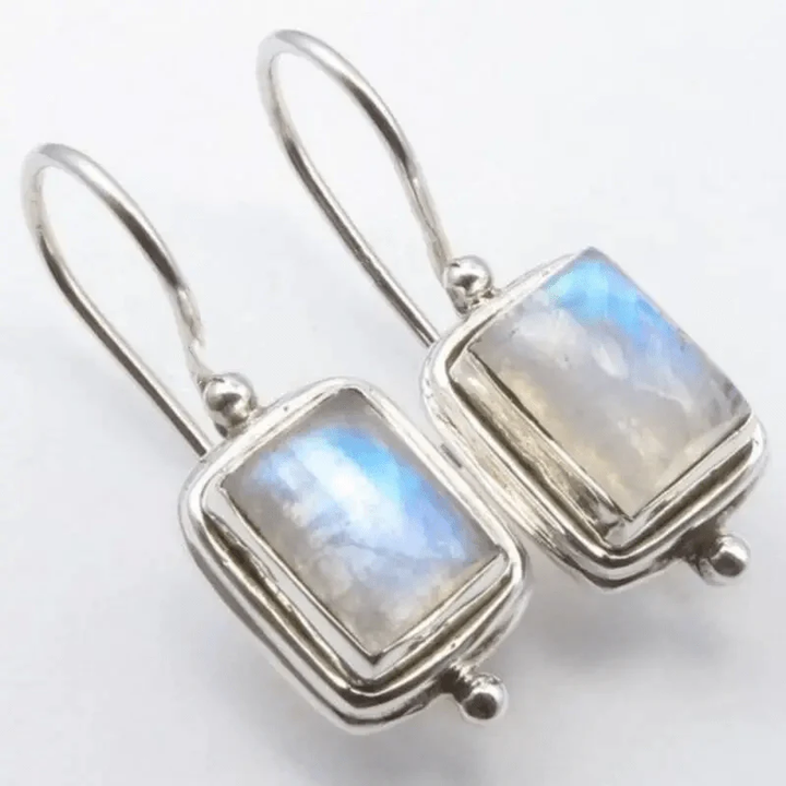 Beatriz, Pendientes Vintage Cuadrados de Zelira