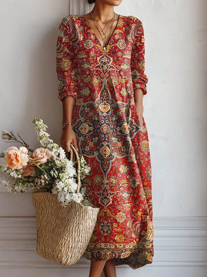Diva, Vestido primaveral elegante y sin esfuerzo de Zelira
