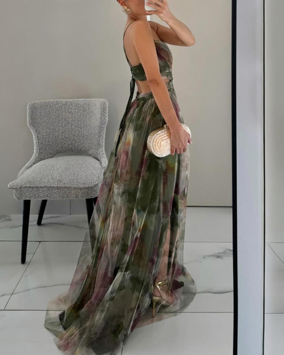 DELACROIX | Vestido Maxi Elegancia Floral (¡EDICIÓN LIMITADA!)
