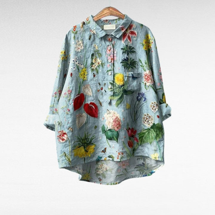 Joséphine, Blusa Primaveral Floreada de Zelira