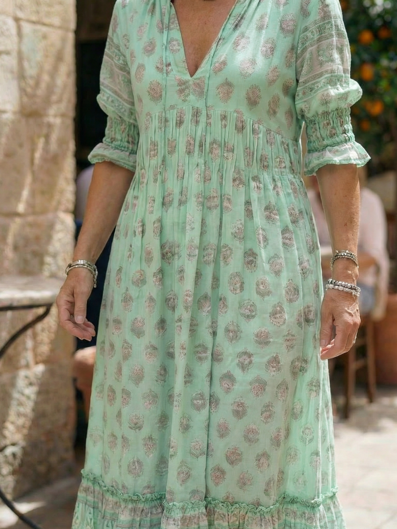 Maren | Vestido midi Garden