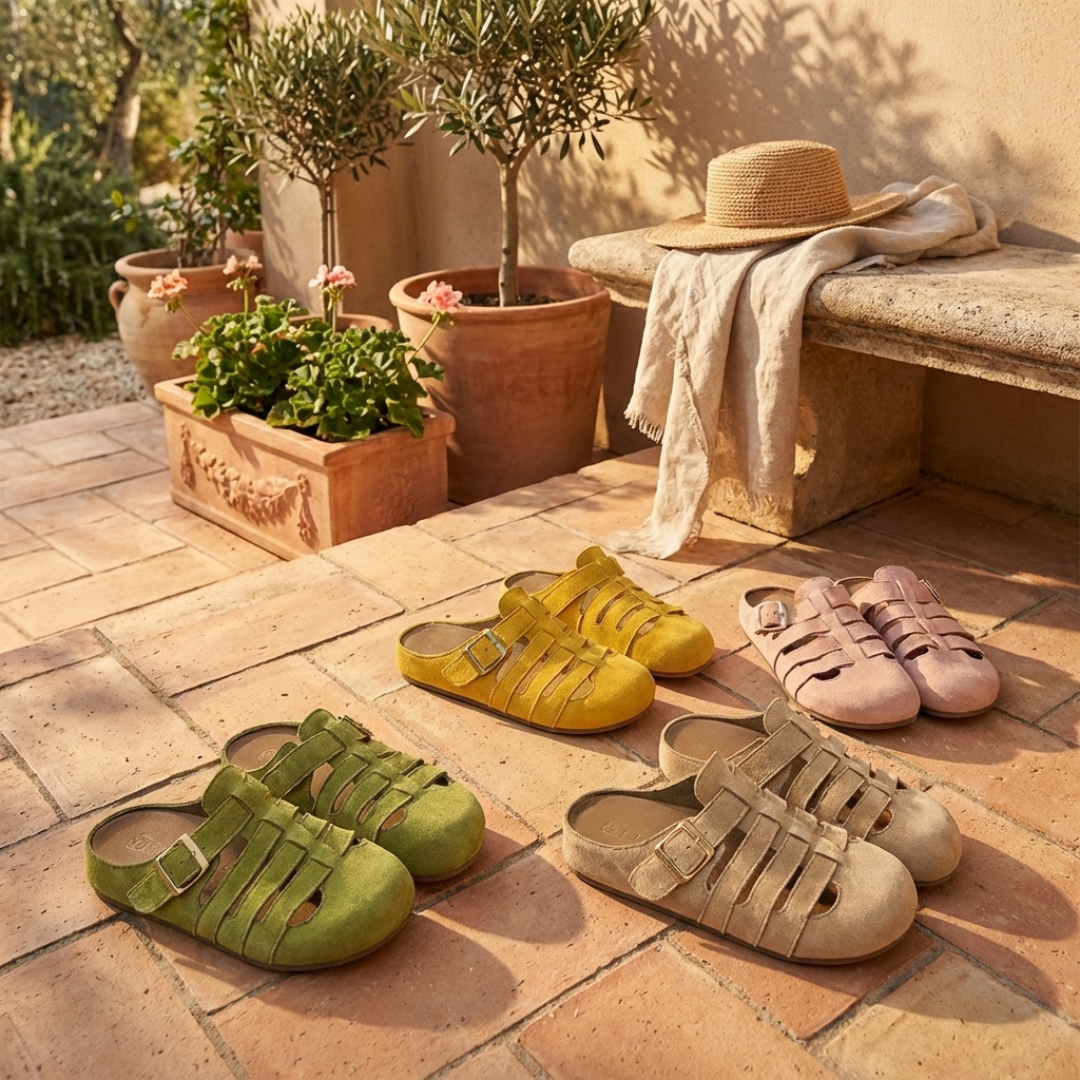 Claire | Sandalias mules cómodas sin cierre