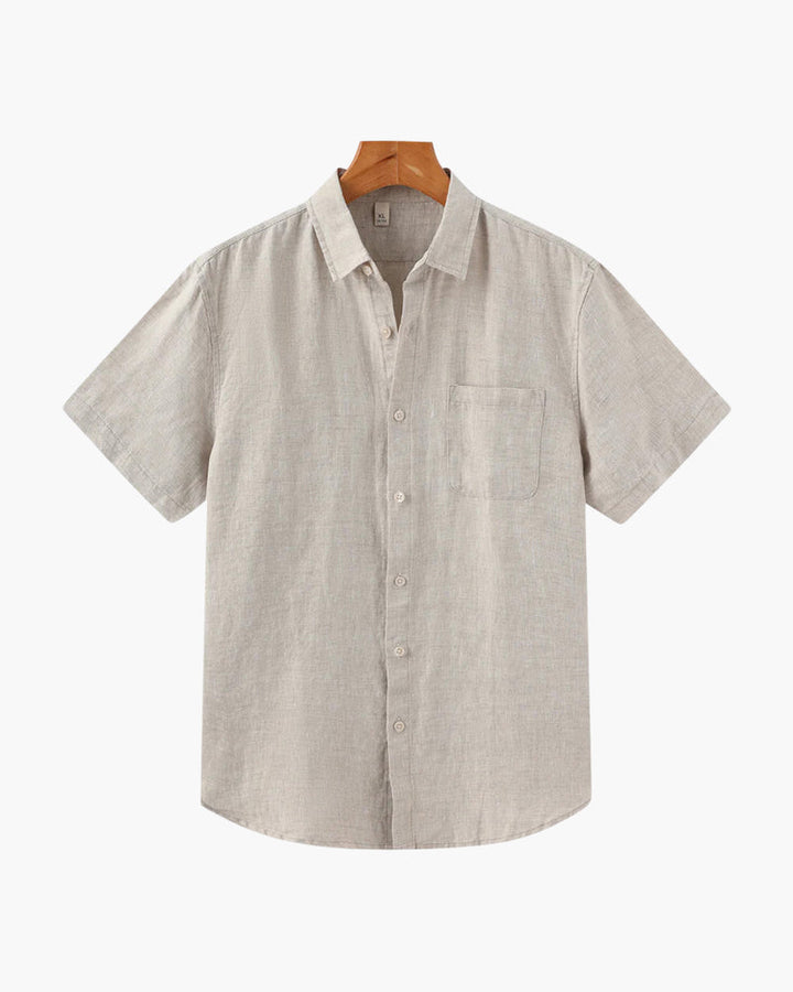 Camisa corta de lino - Zelira