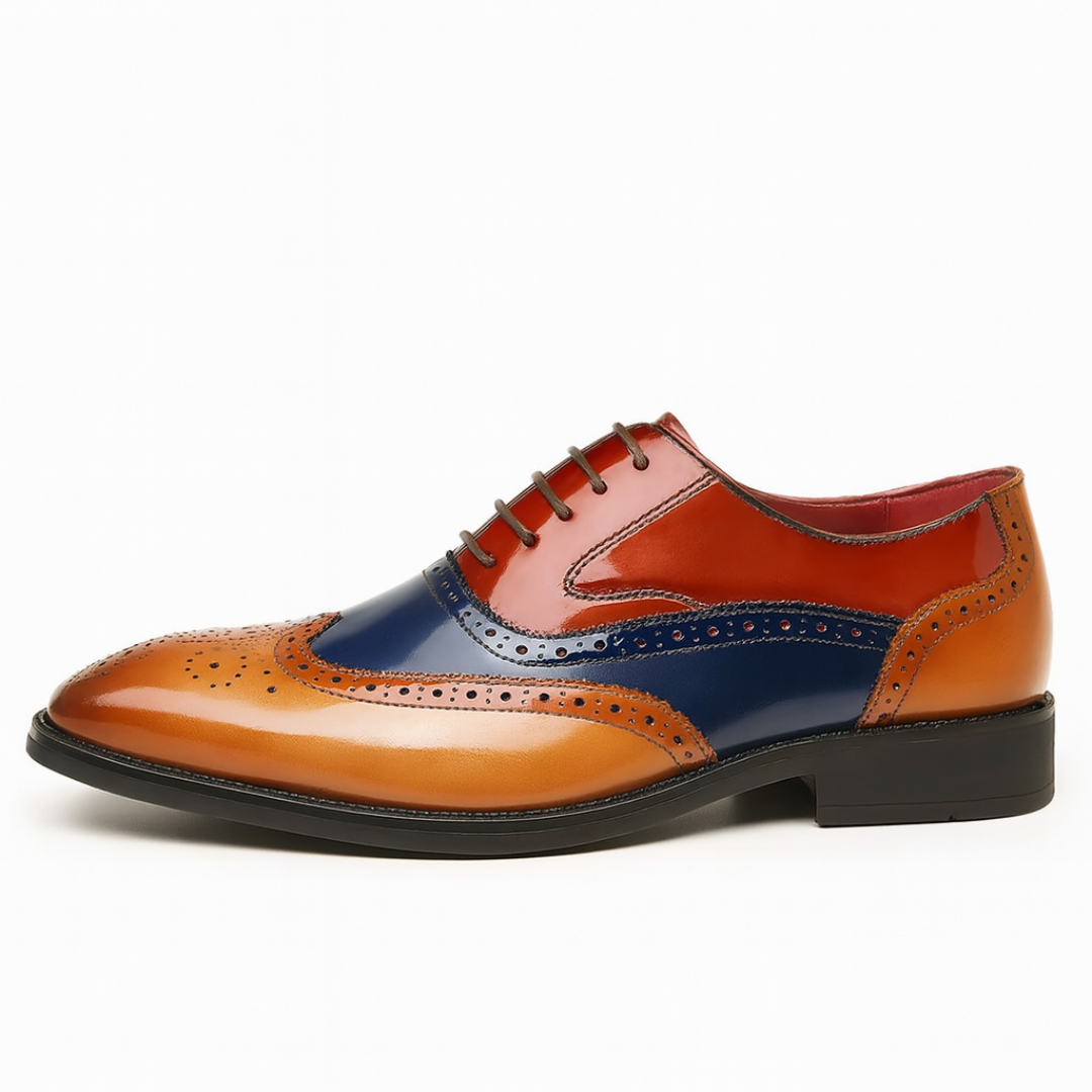 Zapatos de Cuero Elegantes para Hombre – Estilo Clásico con Diseño Moderno