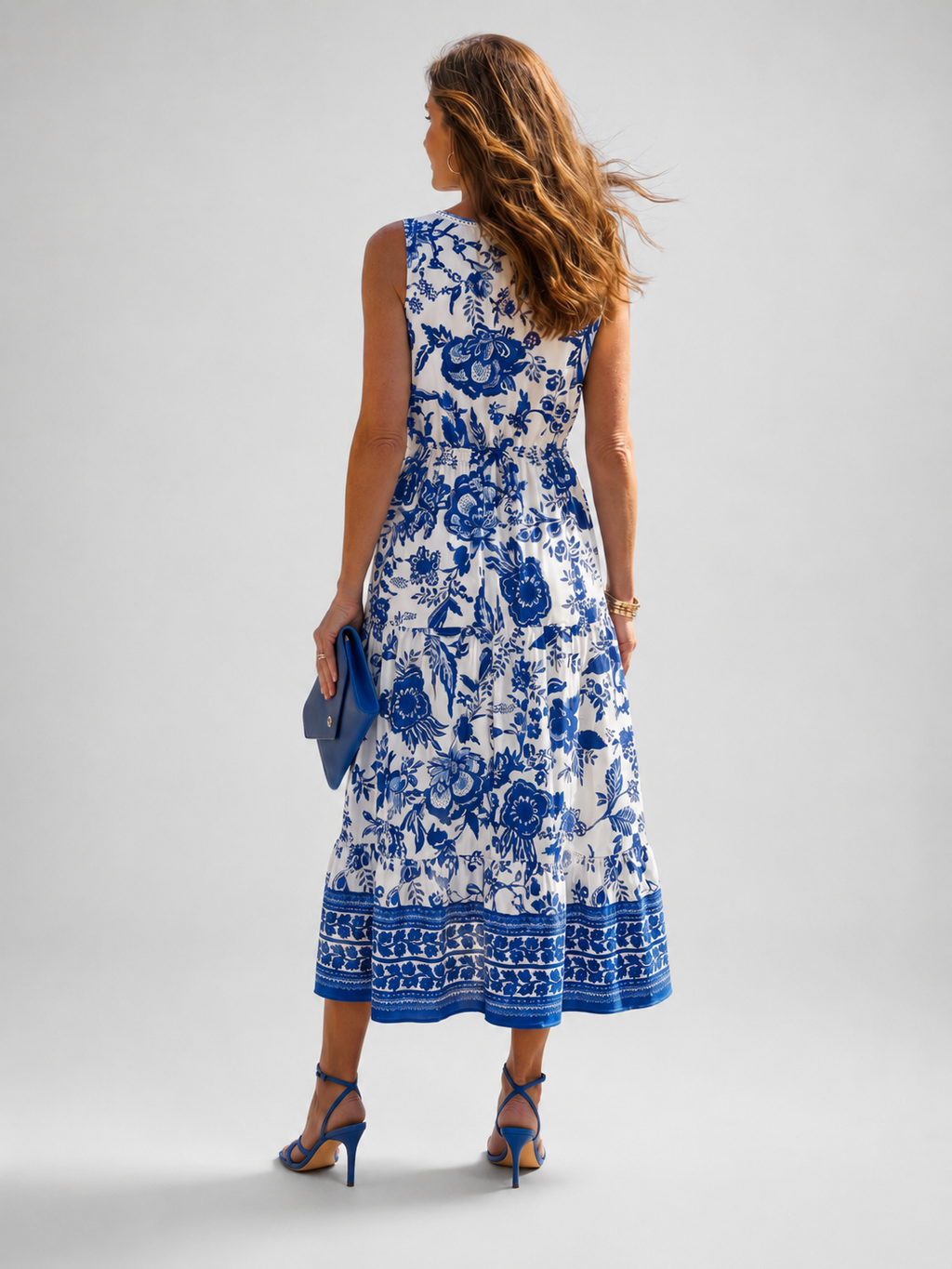 Hollis | Vestido midi Coastal