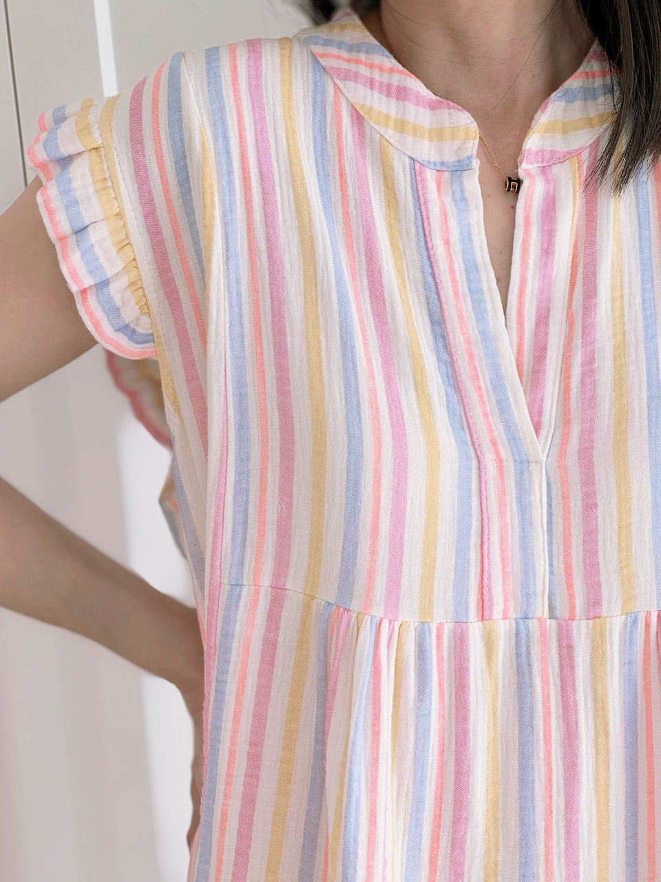Túnica de Muselina, 3 colores