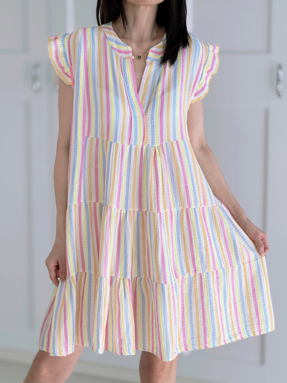 Túnica de Muselina, Look Pastel