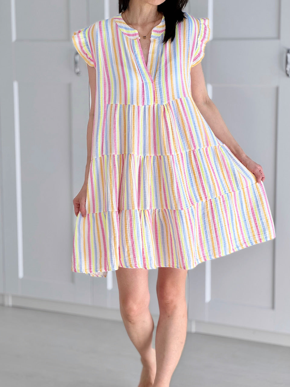 Túnica de Muselina, Look Pastel