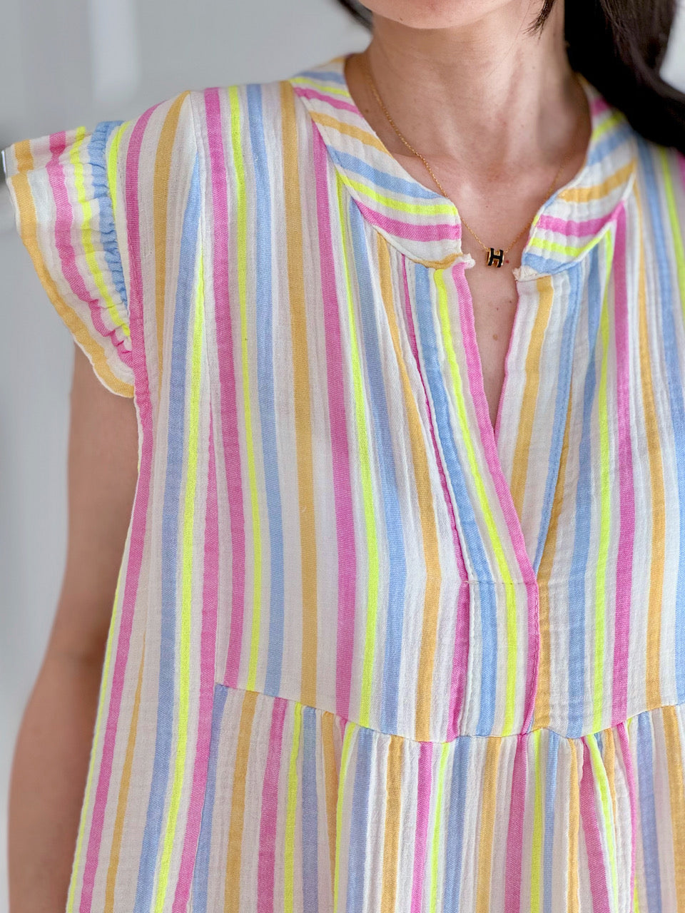 Túnica de Muselina, Look Pastel