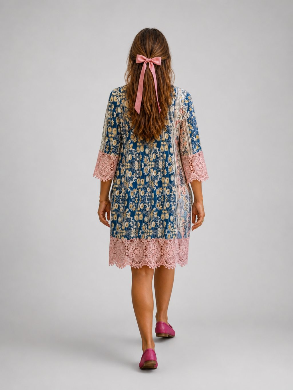 Karin | Vestido midi vintage