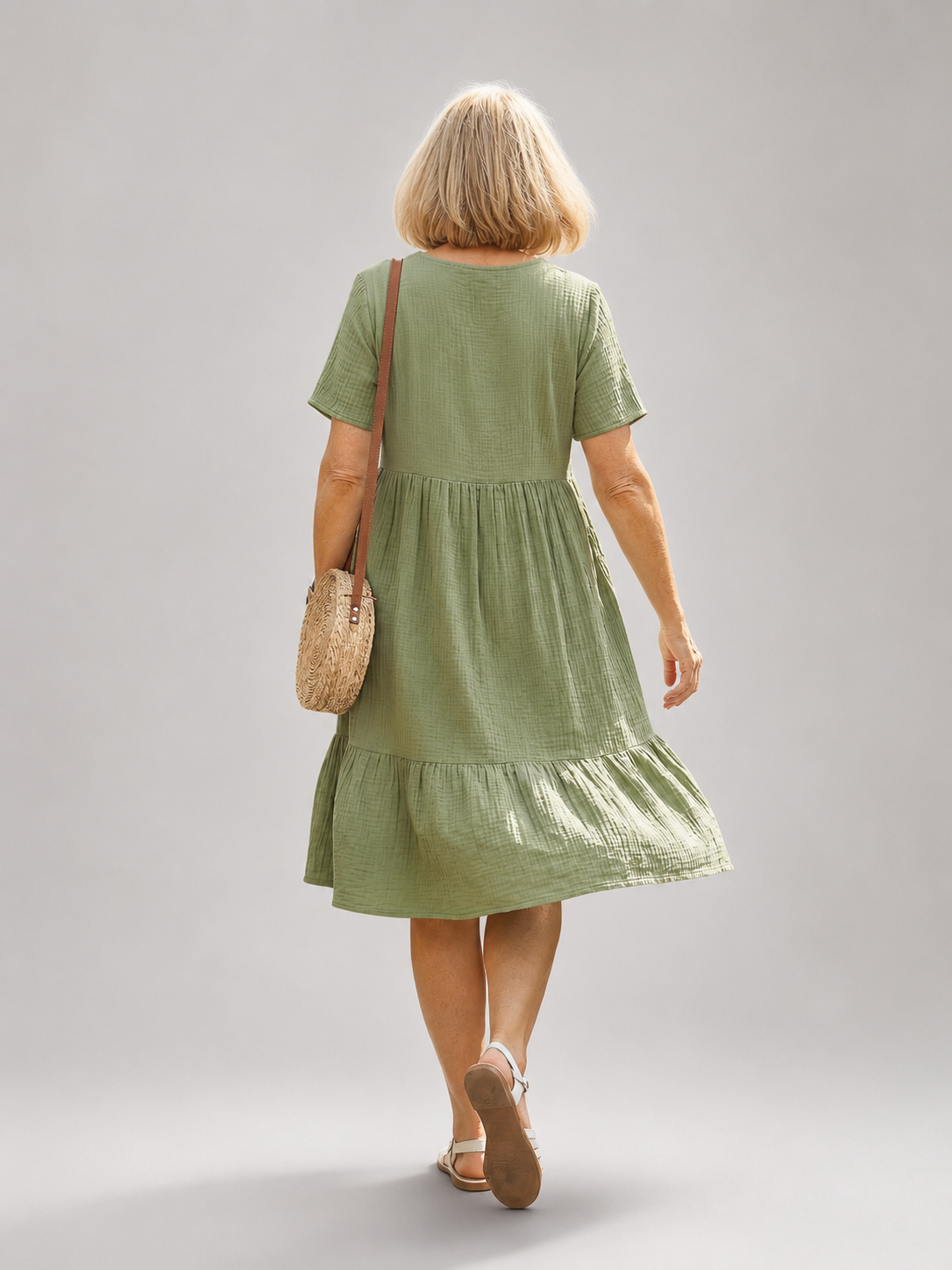 Delphinia | Vestido midi tejido