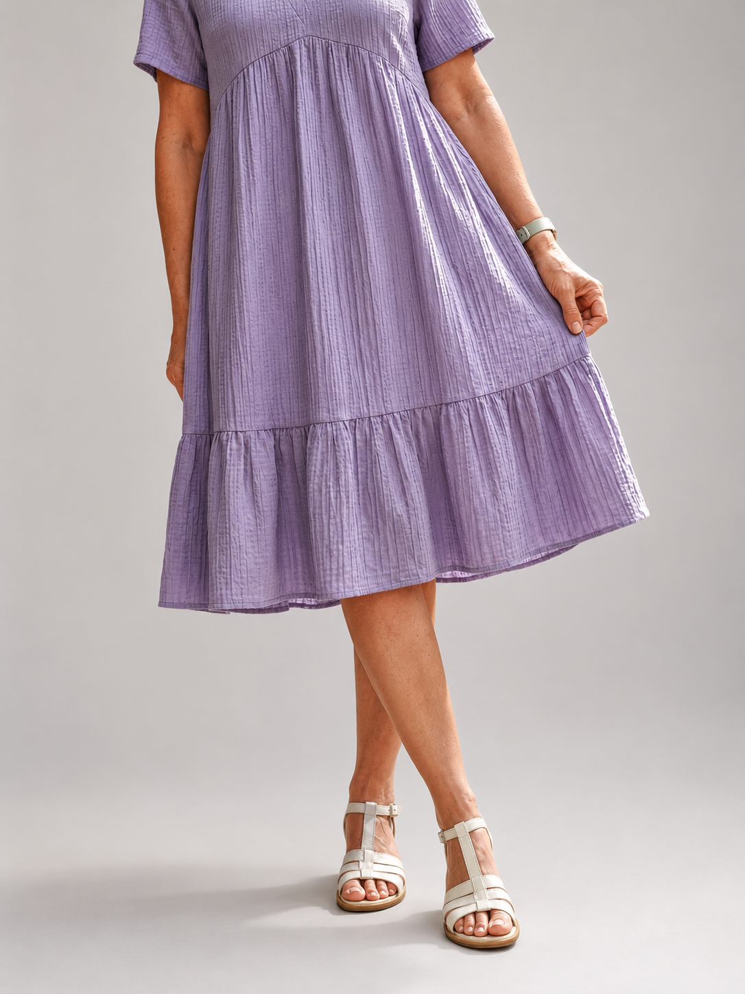 Delphinia | Vestido midi tejido