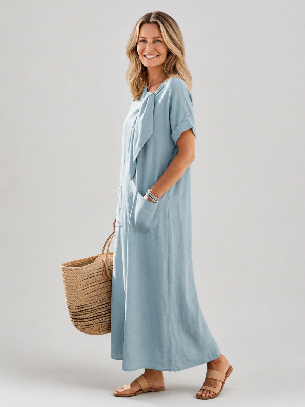 Maren | Vestido maxi informal