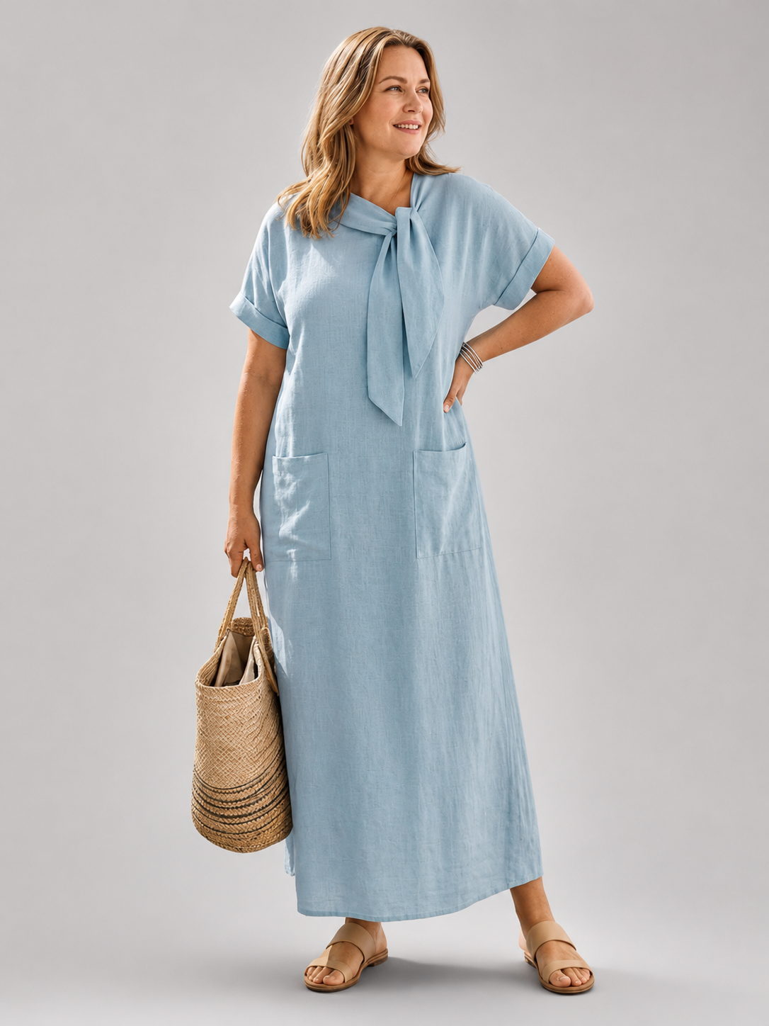 Maren | Vestido maxi informal