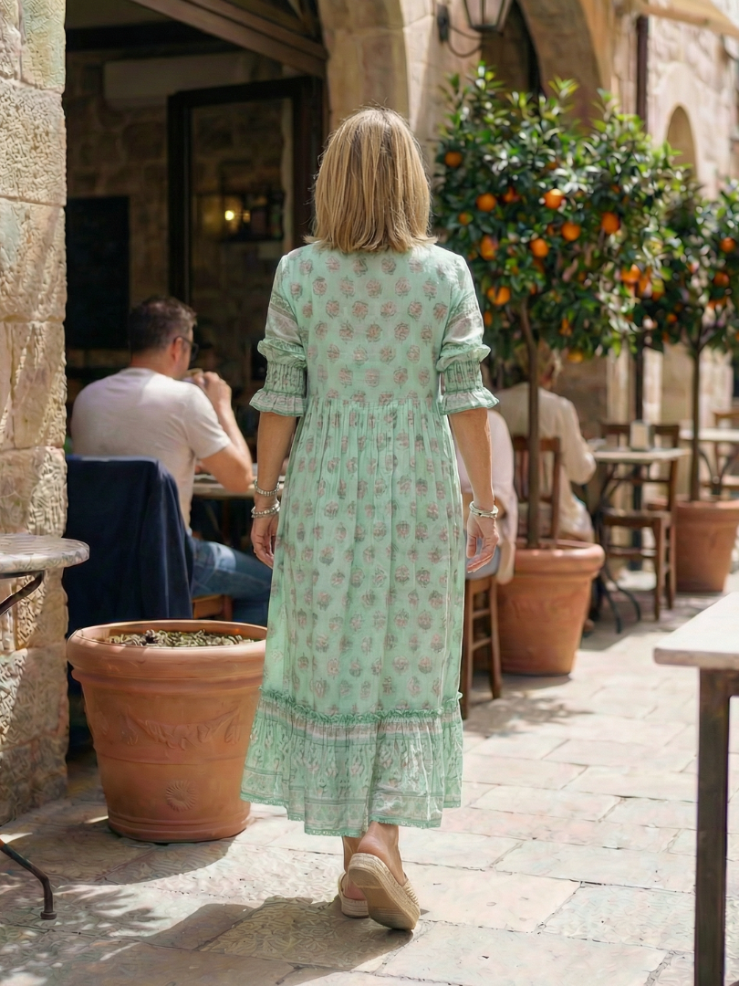 Maren | Vestido midi Garden