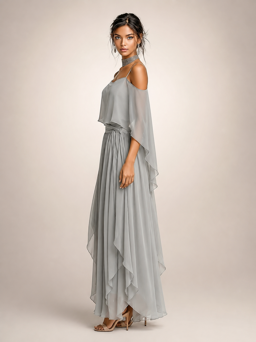 Felicitas | Elegante conjunto de gasa