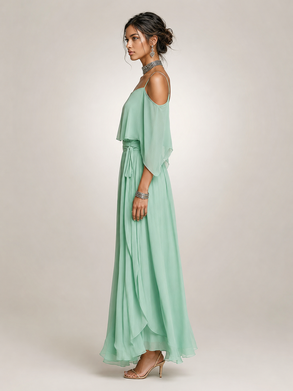 Felicitas | Elegante conjunto de gasa