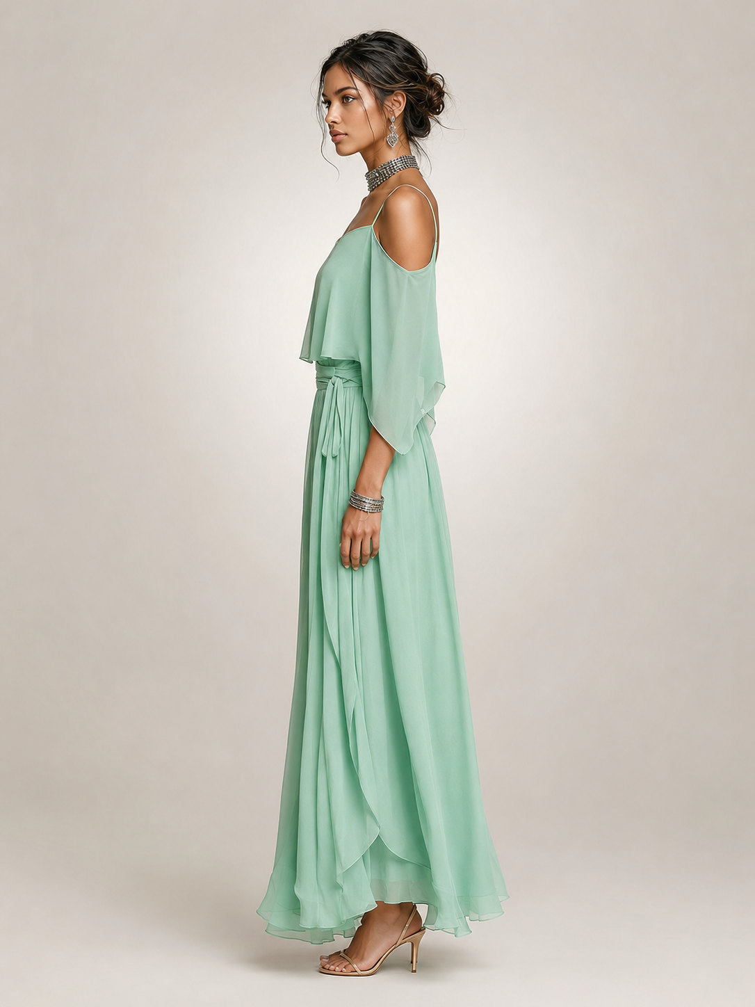 Felicitas | Elegante conjunto de gasa