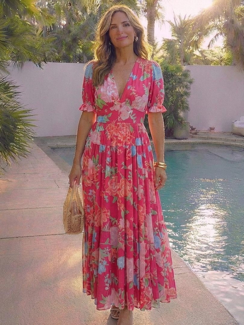 Clara | Vestido midi floral