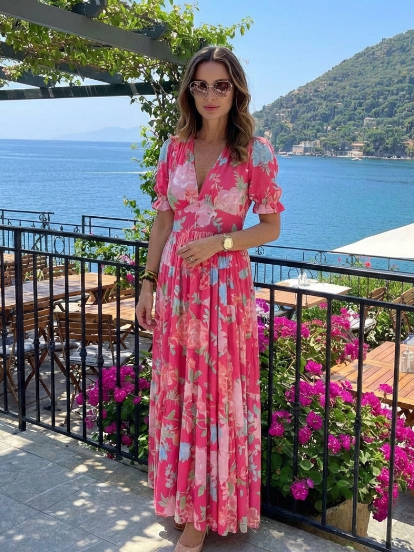 Clara | Vestido midi floral