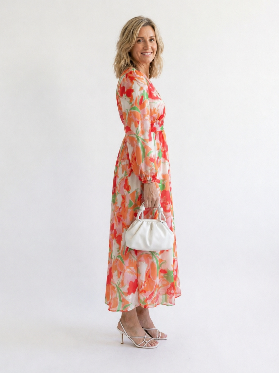 Marie | Vestido maxi floral