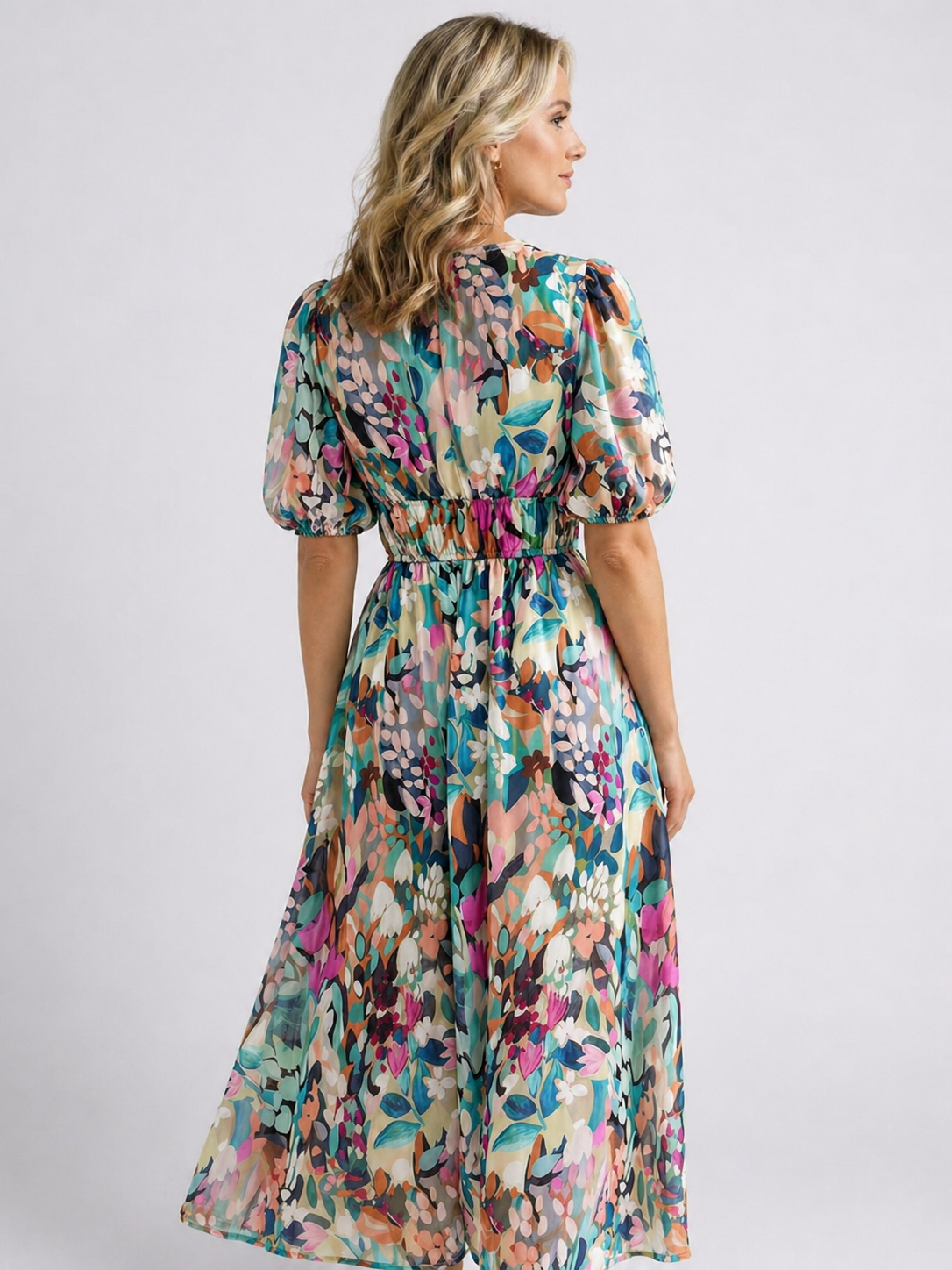 Eva | Vestido midi elegante