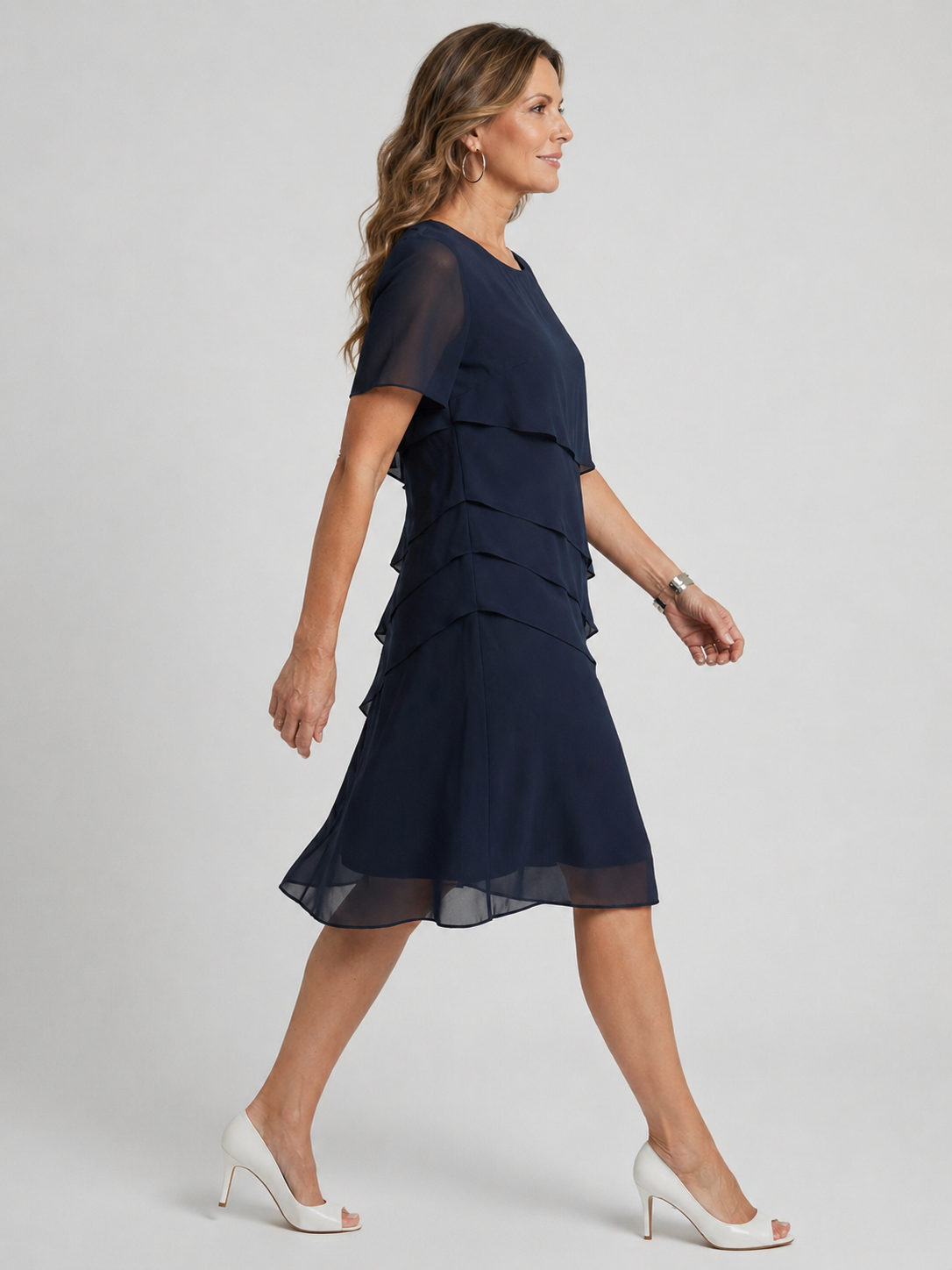 Luisa | Vestido midi entallado