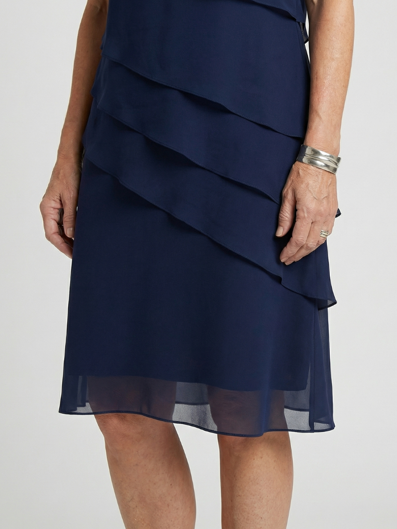 Luisa | Vestido midi entallado