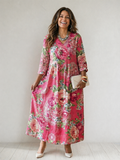 Katharina | Vestido midi Garden Bloom