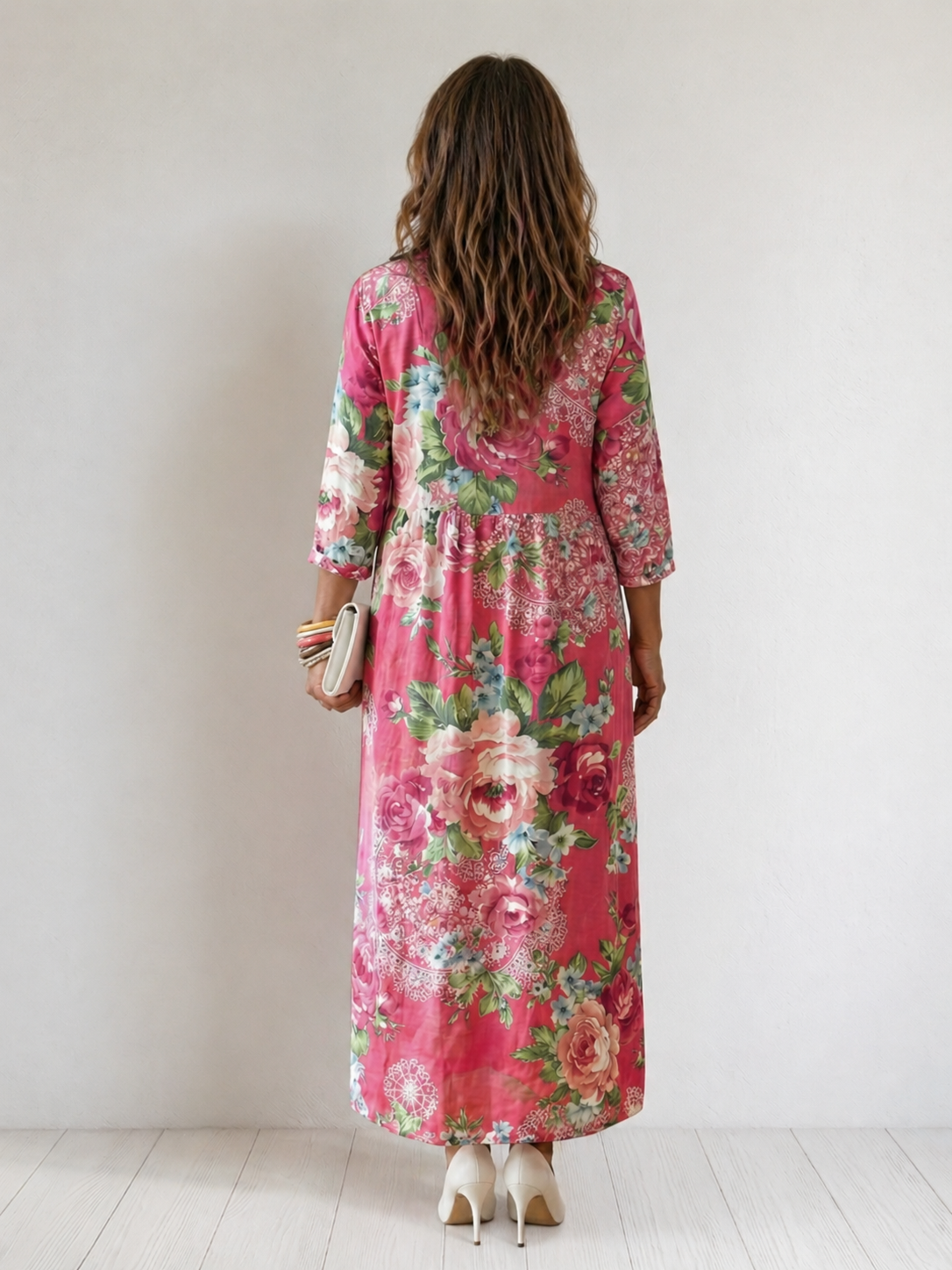 Katharina | Vestido midi Garden Bloom