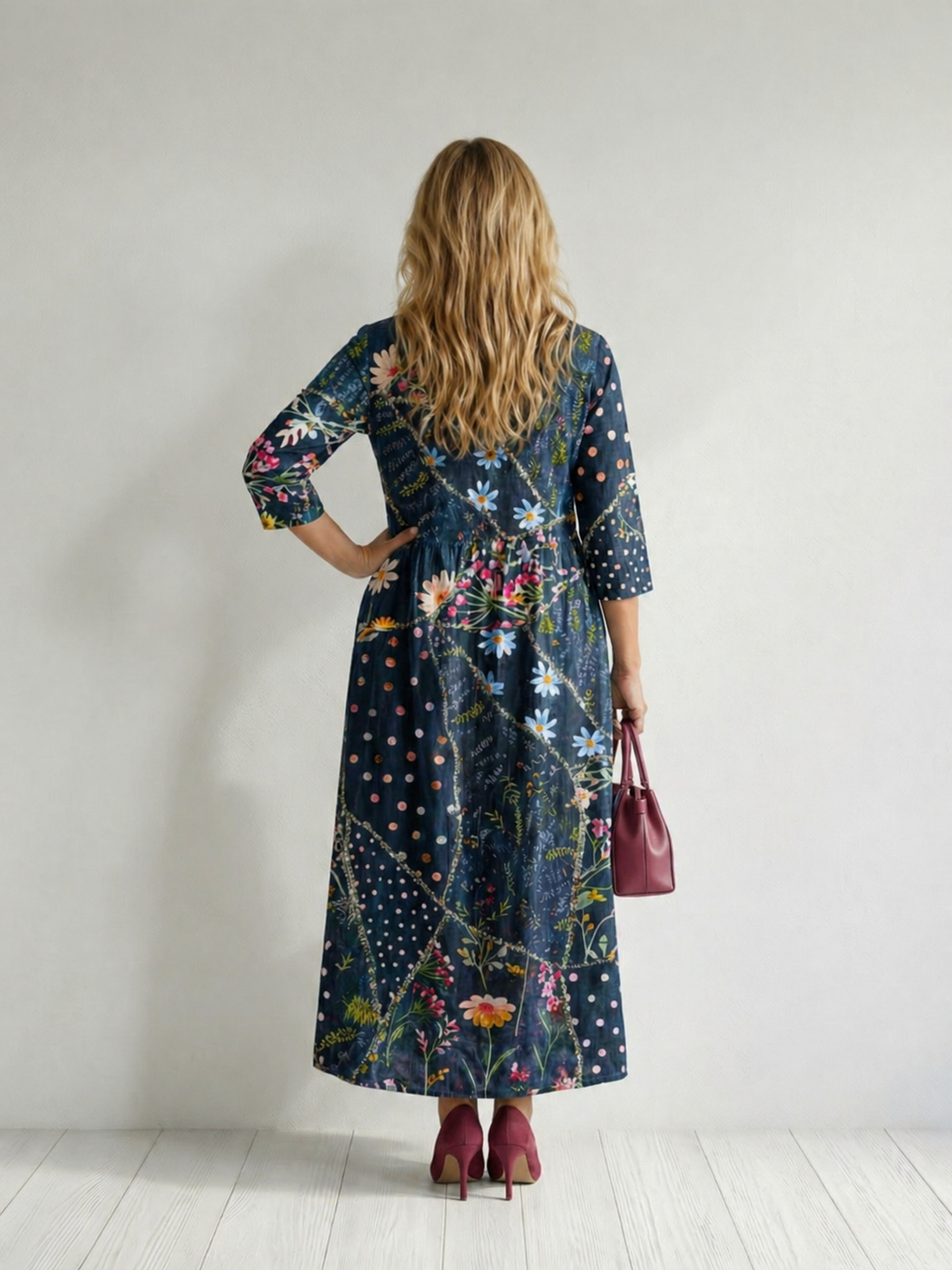 Johanna | Vestido midi floral