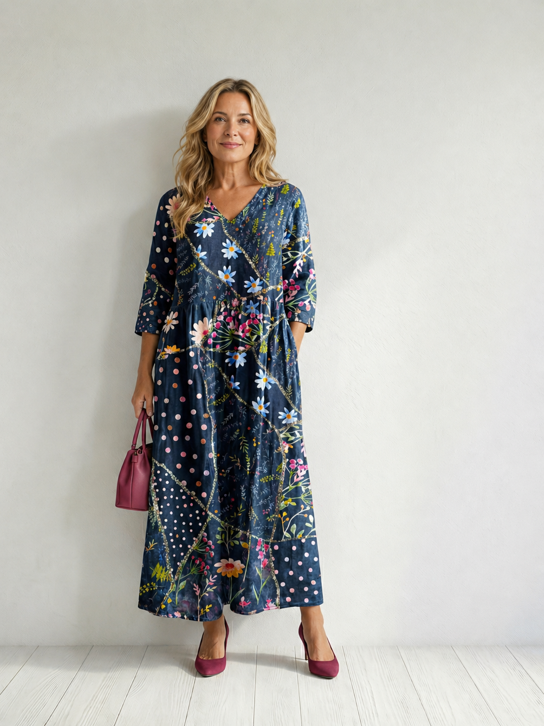 Johanna | Vestido midi floral