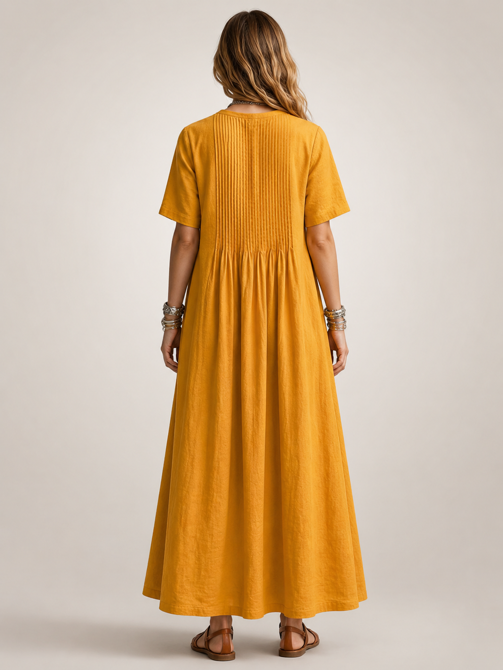 Antje | Elegante vestido plisado