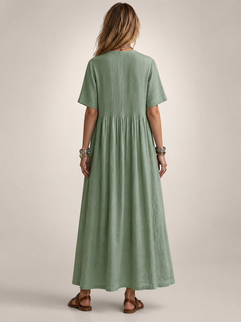 Antje | Elegante vestido plisado