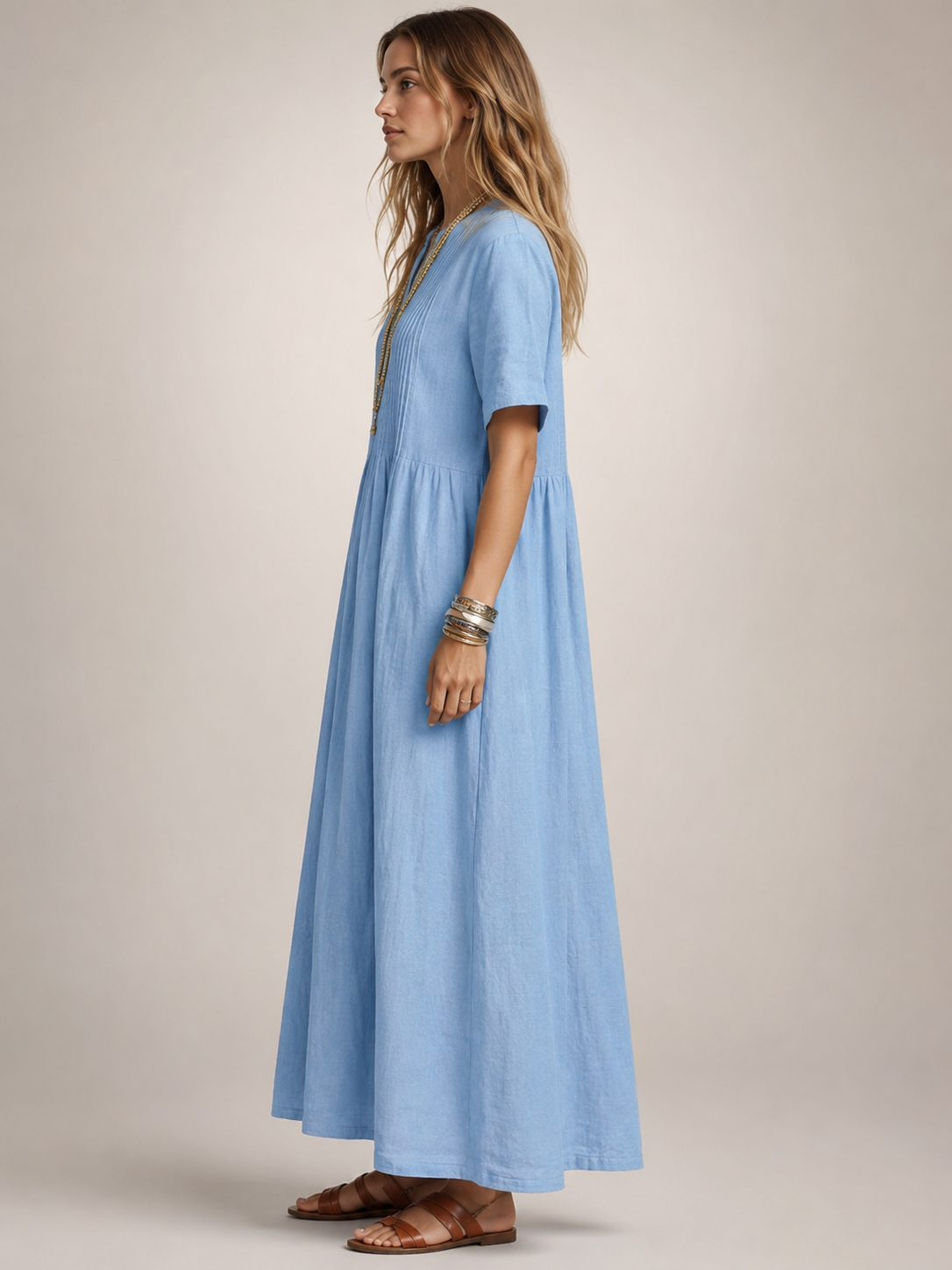 Antje | Elegante vestido plisado